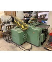 Buss #44, Planer, 30" x 8" capacity, 20 HP - 3600 RPM, 8" opening, 14" min stock L, 4" butted, 85 FPM, 1956