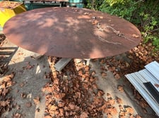 8' Round sorting table
