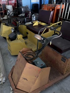 Taylor Dunn #2534SS, 1 passenger 3 wheel electric scooter, 24 V.