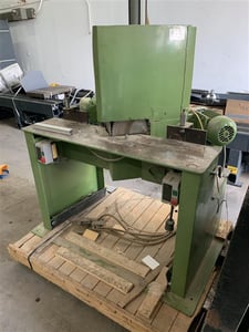 18" Knapp #18-in., Double Toe Kick Miter Saw, (2) 2 HP, (2) pneumatic hold down