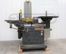 26" Wysong & Miles #303, Disc / Spindle Sander, 26" disk sander w/ 15" x 34" table, 2" x 8" oscillating