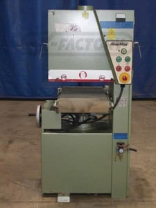 Image for 15" Sheng-Shing #SDM-15, Open Ended Wide Belt Sander, 30" capacity w/2-pass, 8" roll, 7.5 HP, 6" part thickness, 16" x 48" abrasive belts, 2003