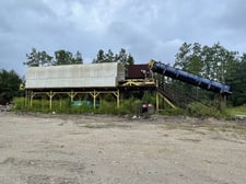 60" wide x 50' long, Rubber conveyor system