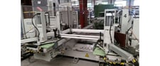 Urban AKS-6405-35/25, 4-Head Welding Machine, 7.87" H x 5.9" width profile, 137.8" X, 98" Y, 2 mm seam