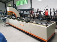 Elumatec #SBZ-122, Profile Machining Center, 4600 mm bed length, 3850 mm X, 350 mm Y, 280 mm Z, 60 MPM X, 30