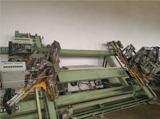 Urban AKS-1610-23/35, 4-Head Welding Machine, 91" x 138" frame, 5" profile height, 2 mm or 0.2 mm discharge