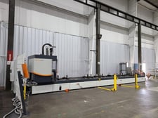 Elumatec #SBZ-140, Profile Machining Center, 387" X, 33.5" Y, 25.5" Z, 213 FPM X, 196 FPM Y & Z, 24000 RPM, 8