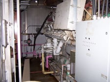 1000 KW Hyundai, Induction generator set, S/N 31839rmh1810001