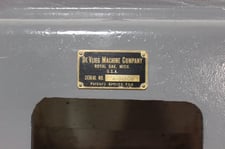 17" x 30-1/4" x 15-1/8" Devlieg, right angle plate, 6 T-slots, 3 eyebolt holes on top