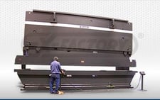1000 Ton, Standard Industrial #AB1000-24, Manual Hydraulic Press Brake, 24' Bed length, 22'-5" Bet. frames