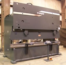 250 Ton, Standard Industrial #AB250-12, manual hydraulic press brake, 12' bed length, 10'-5", Bet. frames