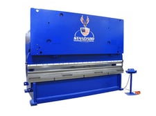 250 Ton, Standard Industrial #AB250-14, manual hydraulic press brake, 14' bed length, 12'-5", Bet. frames