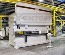400 Ton, Standard Industrial #AB400-14, Manual Hydraulic Press Brake, 14' Bed length, 12'-5", Bet. frames