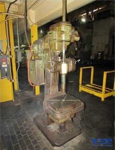 21" Cincinnati Bickford #21"-Box-Column, super service drill press, 9-3/4" stroke, #65518
