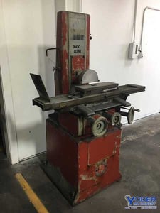 6" x 18" Reid #618H, horizontal surface grinder, 6" x 18" chuck, 12" vertical travel, 3600 RPM, hand type