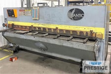 1/4" x 10' Atlantic #TS3006, 10-25 SPM, 29" Back Gauge, 31" work height, 40" sq arm, 15 HP, #32270