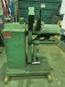 2500 lb. American #60, Motorized Uncoiler, with Keepers & Wrench