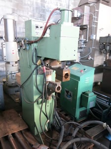 40 KVA Alphil #AP40-24, press type spot welder