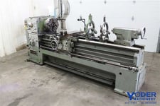 24" / 32" x 84" T A Shing #CROWN-WN-4/2000A, gap lathe, 3" hole, 24" swing, 13" swing over cross slide, 15" 4