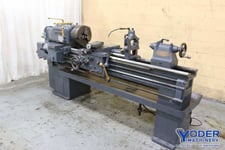 16-1/2" x 54" Rockford #16-economy, engine lathes, 16-1/2" swing over ways, 9" swing over cross slide, 3 jaw