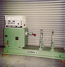 500 lb. Schenck #H3N, DC drive, 30" swing, 28" C-C, guaranteed w/operator training