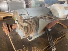 300 HP 1800 RPM General Electric, Frame 449T, TEFC BB, 460 Volts