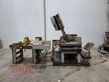 20" x 25" Marvel #E2125PC, vertical tilt frame band saw, 1.25" x .042" x 176" blade, 50-475 FPM, #15638