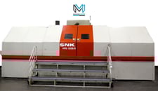 SNK #HPS-120B/5, high speed CNC horizontal profiler, 120" X, 52" Y, 30" Z, 12k RPM, #50, 50 HP, 5-Axis, Fanuc
