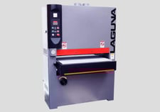 36" Laguna #Pro-37, 1-Head Wide Belt, 4" diameter contact roll, 37" x 75" abrasive belt, 20 HP main, 60 FPM