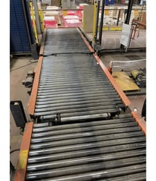 48" wide x 10' long, Motorized Pallet Conveyor, 3/4 HP
