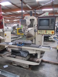Chevalier Falcon #63R, heavy duty CNC knee mill with delta dynapath control