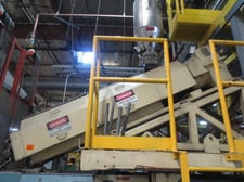 Lufkin #DH150D-411, extruder with Emerson 60 HP motor & control cabinet
