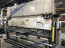 250 Ton, Wysong #PH-250-144, hydraulic press brake, 10" stroke, 19" die space, 12' overall, 126" between