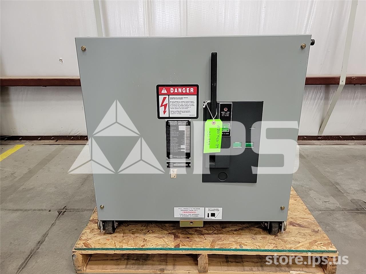 2000 Amps Square D Vad-5 Vr V5d7233yj00a 15 KV 750mv Amps 125 Volts DC Control, 29k Amps Sc