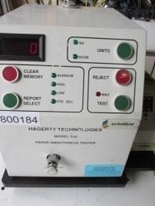 Sheffield Hagerty Technidyne #538, smoothness tester, reconditioned, 1 yr warranty