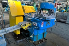 240 Ton, Herlan #P5, impact extrusion press, air actuated clutch, bowl feeder, ejector