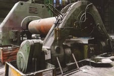 12' Wilhemsburger #DWVH3600/180, heavy plate bending roll, 3600' mm x 360mm, 400-1500 ton