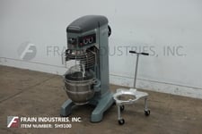 Hobart #HL600, planetary mixer, 60 qt max capacity, Stainless Steel contact parts, 4 speed, 2.7 HP, smart
