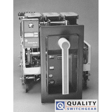 800 Amps, General Electric, AKRU-7D-30S, manually operated, drawout, 200kA@480V.,3 phase, 3 pole, (15