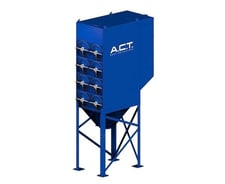8000 cfm ACT #4-16, cartridge dust collector, 460 volts, 16 Nano Elite, flame retardant, merv 15, 20 HP, 4064