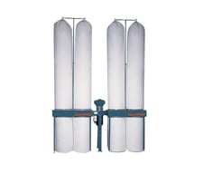 5800 cfm Cam-Wood #DC-8075X, dust collector, 15-3/4" diameter fan, 7.5 HP, 220 volts, 4 large top filter