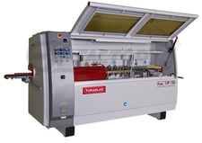 Turanlar #T-PF-190, feed through single sided postperformer, 90 degree and 180 degree wrapping capacity