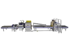 Unimak #FLL-1600-PUR, laminating line, 15-82 FPM, 10" -61" width, 1/8-2-3/8" thickness, 2022