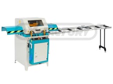 16.5" Atech #CRATER-02-A, pneumatic miter upcut saw, 5.5 HP, 16.5" blade diameter, miters up to 45 degress