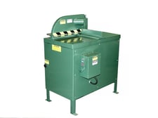 24" LHI #Super-Chop, pneumatic up-cut saw, 7" x 7" max square cut, 5-40 cycles per minute, 10 HP with 1-3/16"