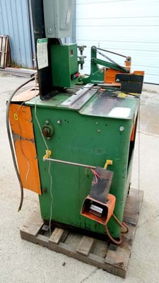 Industrial Upcut Saw, 12" blade, 7-1/2 HP, 3 phase, foot pedal control, left hand machine