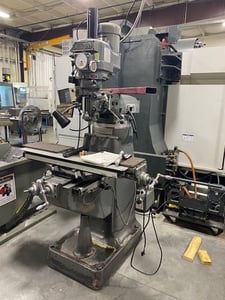 Alliant #RT-2V, Vertical Knee Mill, 9" x42" table, digital read out, Available Immediately, 1993