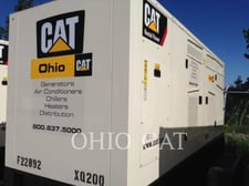 200 KW Caterpillar XQ200, Mobile Generator Set, Diesel, 1800 RPM, 480V, 8637 hours, 2015
