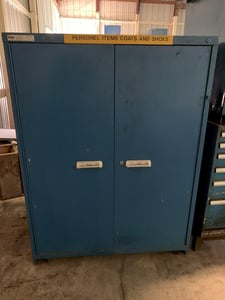stanley vidmar heavy duty storage cabinet