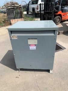 75 KVA 480 Primary, 200Y/120 Secondary, Square D #34349-17222-031